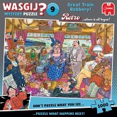 Jumbo 1110100504 - Wasgij Retro Mystery 9, Great Train Robbery!, Großer Zugraub!, Comic-Puzzle, 1000 Teile Jumbo 1110100504 - Wasgij Retro Mystery 9, Great Train Robbery!, Großer Zugraub!, Comic-Puzzle, 1000 Teile