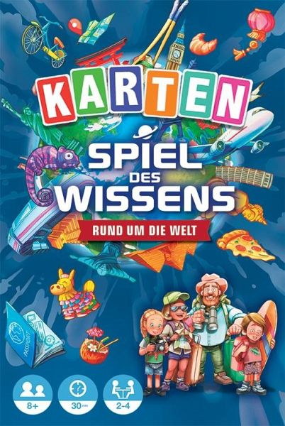 Jumbo 1110100501 - Spiel des Wissens: Rund um die Welt, Kartenspiel Jumbo 1110100501 - Spiel des Wissens: Rund um die Welt, Kartenspiel