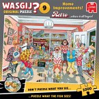 Jumbo 1110100502 - Wasgij Retro Original 9, Home Improvements!, Kleinere Umbauten!, Comic-Puzzle, 1000 Teile Jumbo 1110100502 - Wasgij Retro Original 9, Home Improvements!, Kleinere Umbauten!, Comic-Puzzle, 1000 Teile