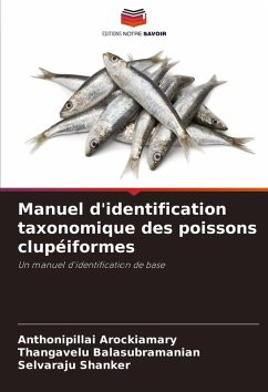 Cover Manuel d'identification taxonomique des poissons clupéiformes
