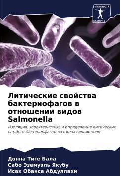 Cover Liticheskie swojstwa bakteriofagow w otnoshenii widow Salmonella