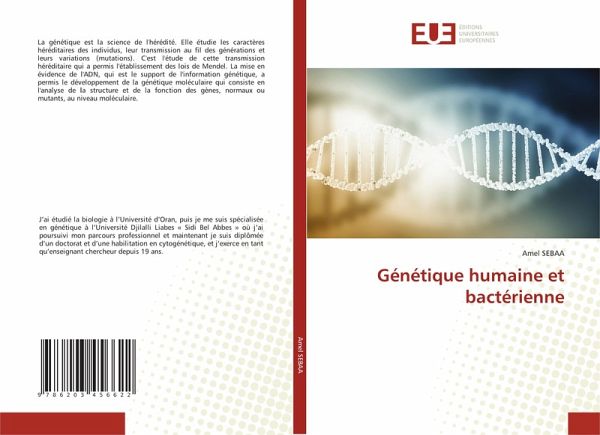 Génétique humaine et bactérienne Génétique humaine et bactérienne