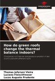 How do green roofs change the thermal balance indoors? How do green roofs change the thermal balance indoors?
