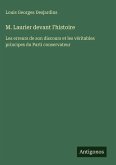 M. Laurier devant l'histoire