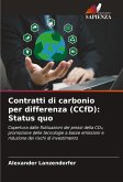 Contratti di carbonio per differenza (CCfD): Status quo