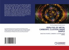 Cover ANALYSIS OF METAL CARBONYL CLUSTERS MADE SIMPLE