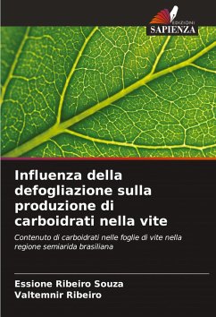 Cover Influenza della defogliazione sulla produzione di carboidrati nella vite