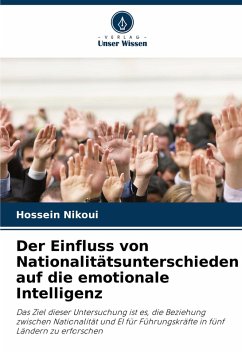 Cover Der Einfluss von Nationalitätsunterschieden auf die emotionale Intelligenz