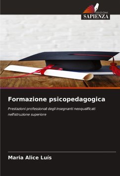 Formazione psicopedagogica - Luís, Maria Alice