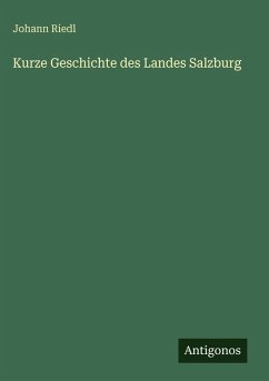 Cover Kurze Geschichte des Landes Salzburg