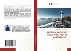 Cover PROBLÉMATIQUE DE L'ÉVANGILE, HIER ET AUJOURD'HUI