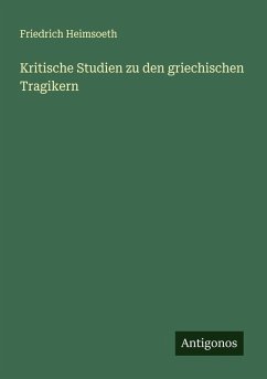 Cover Kritische Studien zu den griechischen Tragikern
