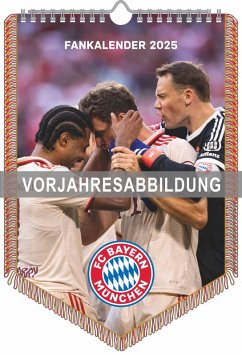 Cover FC Bayern München 2026 - Mini-Bannerkalender - Fan-Kalender - Fußball-Kalender - 21x29,7 - Sport