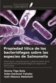 Propiedad lítica de los bacteriófagos sobre las especies de Salmonella