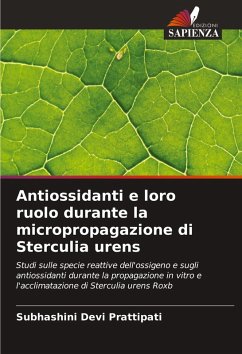 Antiossidanti e loro ruolo durante la micropropagazione di Sterculia urens - Prattipati, Subhashini Devi