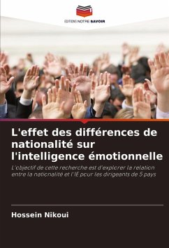 L'effet des différences de nationalité sur l'intelligence émotionnelle - Nikoui, Hossein