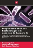 Propriedade lítica dos bacteriófagos em espécies de Salmonella