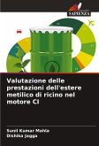 Valutazione delle prestazioni dell'estere metilico di ricino nel motore CI Valutazione delle prestazioni dell'estere metilico di ricino nel motore CI