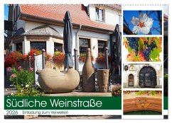 Cover Südliche Weinstraße Eine Einladung zum Verweilen (Wandkalender 2026 DIN A2 quer), CALVENDO Monatskalender
