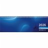 Tischquerkalender blau 2026 - 32x10,5... - Bild 1