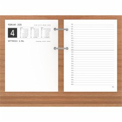 Cover Holzuntersatz für Umlege-Kalender - 24,5x18,5 cm - mit Stiftablage - sehr stabil - 333-0000