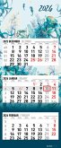 3-Monatskalender Design 2026 - Büro-Kalender 33x20 cm (geschlossen), 33x80 cm (geöffnet) - faltbar - mit Datumsschieber - Alpha Edition 3-Monatskalender Design 2026 - Büro-Kalender 33x20 cm (geschlossen), 33x80 cm (geöffnet) - faltbar - mit Datumsschieber - Alpha Edition