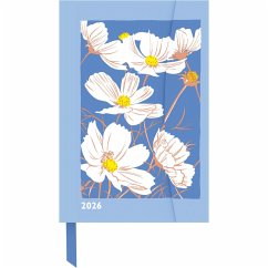 Kat Menschik - Flowers 2026 - Cosmeas - Diary - Buchkalender - Taschenkalender - 10x15