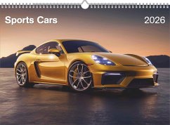 Cover Sports Cars 2026 - Foto-Kalender - Wand-Kalender - 42x29,7 - Autos