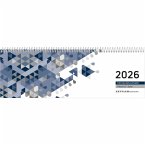 Tischquerkalender blau 1W/1S 2026 - 29,6x9,9 cm - 1 Woche auf 1 Seite - Bürokalender mit 60 Seiten - Stundeneinteilung 7 - 19 Uhr - 146-0015 Tischquerkalender blau 1W/1S 2026 - 29,6x9,9 cm - 1 Woche auf 1 Seite - Bürokalender mit 60 Seiten - Stundeneinteilung 7 - 19 Uhr - 146-0015
