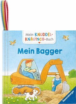 Cover Mein Knuddel-Knautsch-Buch - Mein Bagger