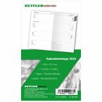 Kalender-Ersatzeinlage 2026 - für den Taschenplaner Typ 560 - 8,8x15,2 cm - 1 Woche auf 2 Seiten - separates Adressheft - Notizheft - 560-6198 Kalender-Ersatzeinlage 2026 - für den Taschenplaner Typ 560 - 8,8x15,2 cm - 1 Woche auf 2 Seiten - separates Adressheft - Notizheft - 560-6198