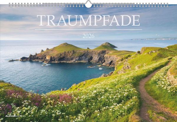 Traumpfade 2026 - Bildkalender 49,5x33 cm