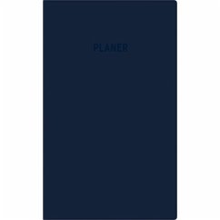 Cover Taschenplaner blau 2026 - Bürokalender 9,5x16 cm - 64 Seiten - 1 Woche auf 1 Seite - separates Adressheft - faltbar - Notizheft - 540-1015