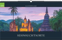 Cover GEO Sehnsuchtsorte 2026 - Wand-Kalender - Reise-Kalender - Poster-Kalender - 58x36