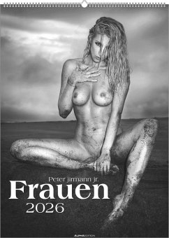 Cover Frauen - Wandkalender mit 12 schwarz-weiß Fotografien im Format 50x70