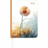 Lady Journal Blowballs 2026 - Pusteblume - Taschenkalender A6 (10,7x15,2 cm) - Weekly - 192 Seiten - Notiz-Buch - Termin-Planer