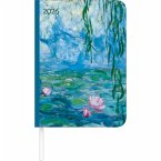 Lady Journal Monet 2026 - Taschenkalender A6 (10,7x15,2 cm) - Weekly - 192 Seiten - Notiz-Buch - Termin-Planer - Alpha Edition