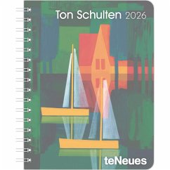 Cover Ton Schulten 2026 - Diary - Buchkalender - Taschenkalender - Kunstkalender - 16,5x21,6