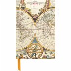 Antique Maps 2026 - Diary - Buchkalender - Taschenkalender - 10x15