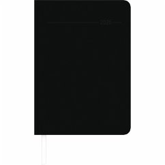 Cover Wochenplaner Tucson schwarz 2026 - Büro-Kalender A5 - Cheftimer - black - 1 Woche 2 Seiten - 128 Seiten - Tucson-Einband - Zettler