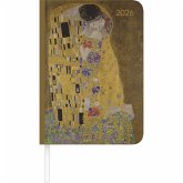 Lady Journal Klimt 2026 - Taschenkalender A6 (10,7x15,2 cm) - Weekly - 192 Seiten - Notiz-Buch - Termin-Planer - Alpha Edition