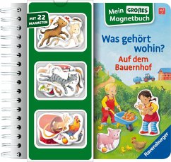 Cover Mein großes Magnetbuch - Was gehört wohin? Auf dem Bauernhof