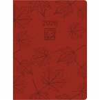 Taschenkalender rot 2026 - Bürokalender 10,2x14,2 - 1 Tag auf 1 Seite - robuster Kartoneinband - Stundeneinteilung 7-19 Uhr - Blauer Engel - 610-0711 Taschenkalender rot 2026 - Bürokalender 10,2x14,2 - 1 Tag auf 1 Seite - robuster Kartoneinband - Stundeneinteilung 7-19 Uhr - Blauer Engel - 610-0711