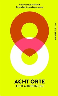 Cover Acht Orte - Acht Autor*innen