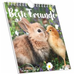 Cover Beste Freunde 2026 - Postkartenkalender 16x17 cm