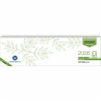 Tischquerkalender Perfo XL Recycling 2026 - 36,2x10,6 cm - 1 Woche auf 2 Seiten - Stundeneinteilung 7 - 20 Uhr - jeder Tag einzeln abtrennbar - 136-0700 Tischquerkalender Perfo XL Recycling 2026 - 36,2x10,6 cm - 1 Woche auf 2 Seiten - Stundeneinteilung 7 - 20 Uhr - jeder Tag einzeln abtrennbar - 136-0700