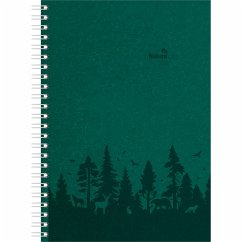 Cover Wochenplaner Nature Line Forest 2026 - Taschen-Kalender A5 - 1 Woche 2 Seiten - Ringbindung - 128 Seiten - Umwelt-Kalender - mit Hardcover - Alpha Edition