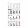 3-Monatskalender 2026 - 23,7x44,8... - Bild 1