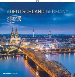 Cover Alpha Edition - Deutschland 2026 Broschürenkalender, 30x30cm, Wandkalender mit Platz für Notizen und Termine, 12 Motive aus Deutschland, Monatsübersicht und Ferientermine DE/AT/CH