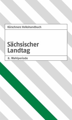 Cover Kürschners Volkshandbuch Sächsischer Landtag